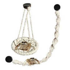 Spider Enclosure Accessories Hangable Rope Swing Jumping Spider Terrarium Decor