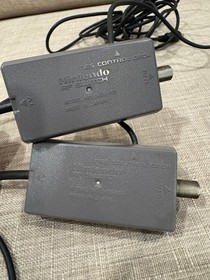 2 Nintendo NES Consoles 5 Controllers and 8 Games Zapper Lot Not Tested