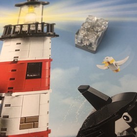 LEGO CREATOR Lighthouse Point 31051 Complete w/ Box Separator Orca Light Works 
