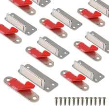 Mousike Double Magnetic Door Catch，60lb Stainless Steel L30-8, 60lb - 2in 