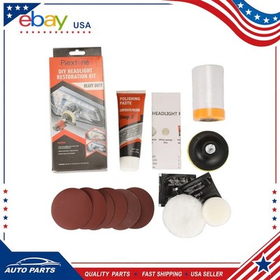 Repair Kit Polishing Cleaner Headlight Lens Restoration Restoration Repair Kit