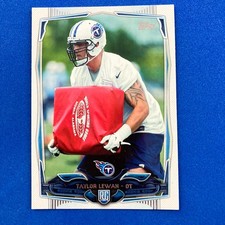 Taylor Lewan 2014 Topps Rookie Card #358 NFL Tennessee Titans. rookie card picture