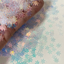 2000 Pieces/50G Snowflakes Party Glitter PVC Confetti for Christmas Table Confet