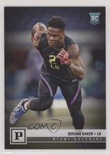 2018 Panini Rookies Jerome Baker #374 h8l
