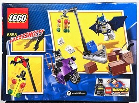 Lego 6858 DC Comics Super Heros, Batman II: Catwoman Catcycle City Chase NISB