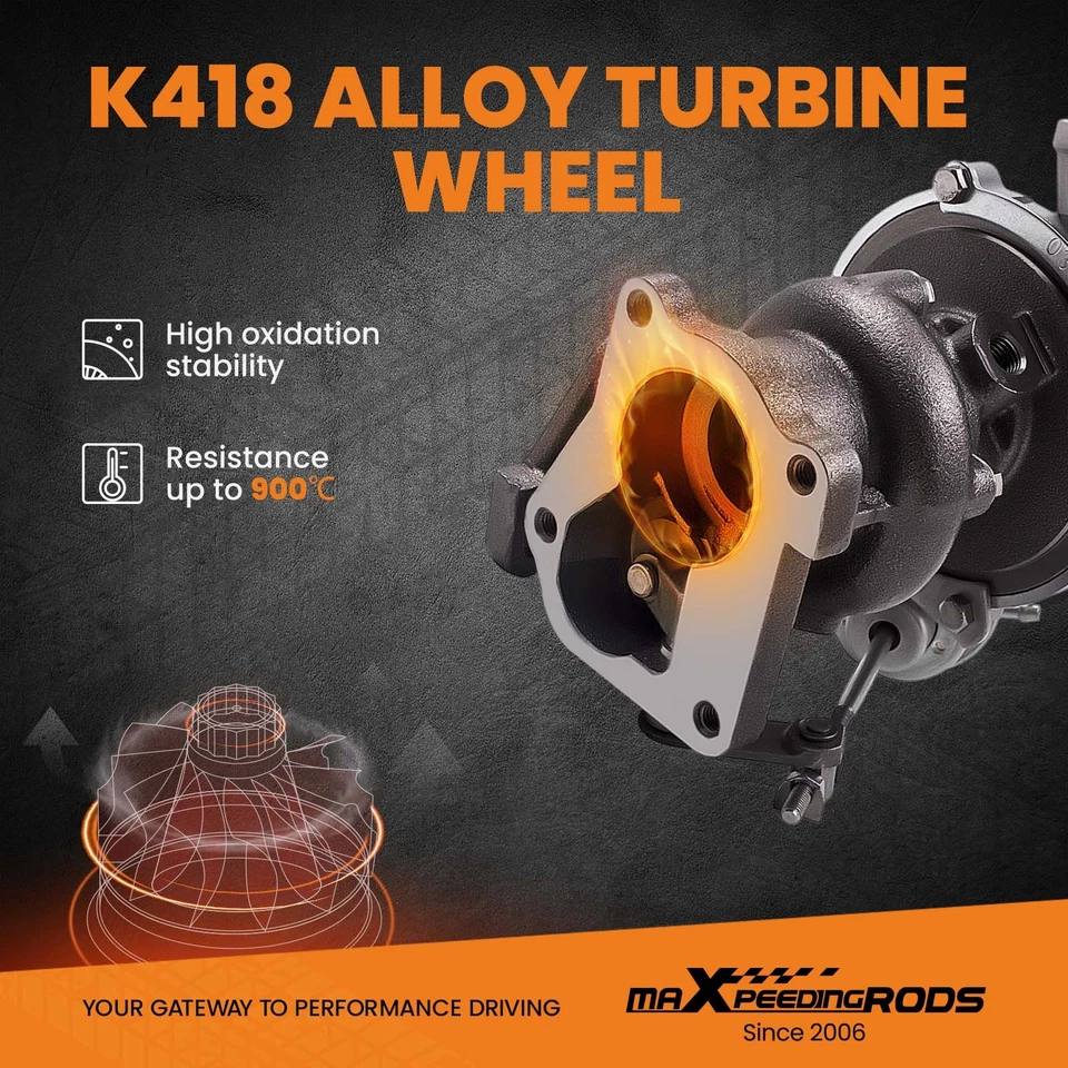 Turbocharger for Volkswagen VW Golf Jetta III MK3 1.9 TD Diesel 1992 - 1997 - Изображение 2 из 4