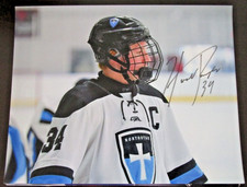 HUNTER RUDOLPH SIGNED 8x10 PHOTO EVERETT SILVERTIPS 2026 NHL DRAFT (B)