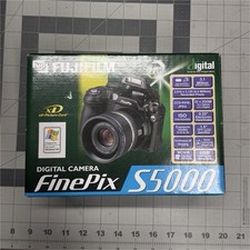 Fujifilm FinePix S5000 Bridge Camera 10x Optical Zoom Black with Accessories
