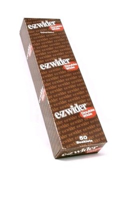 EZ Wider Rolling Paper Double Wide 2.0 Cigarette Papers 50 Booklets