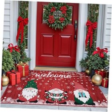 Extra Large Christmas Doormat Merry Christmas Front Door Mat Winter Holiday