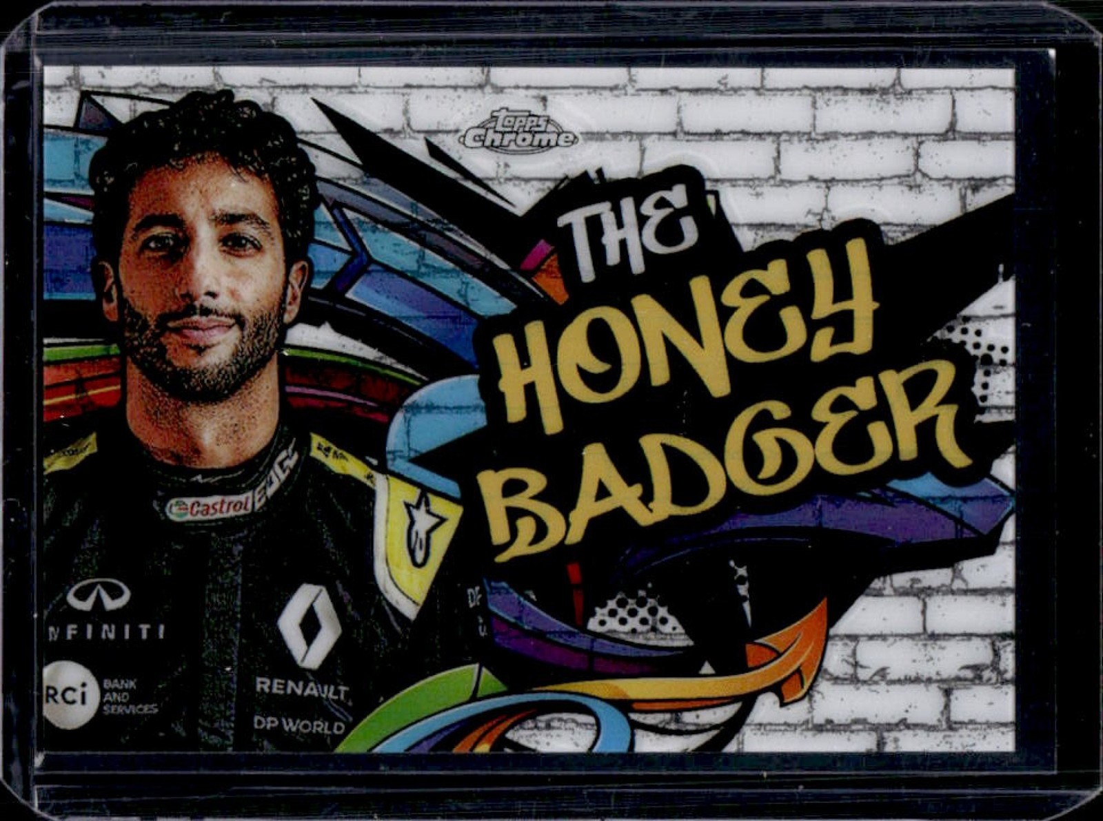 2020 Topps Chrome F1 Daniel Ricciardo Track Tags #TT-7