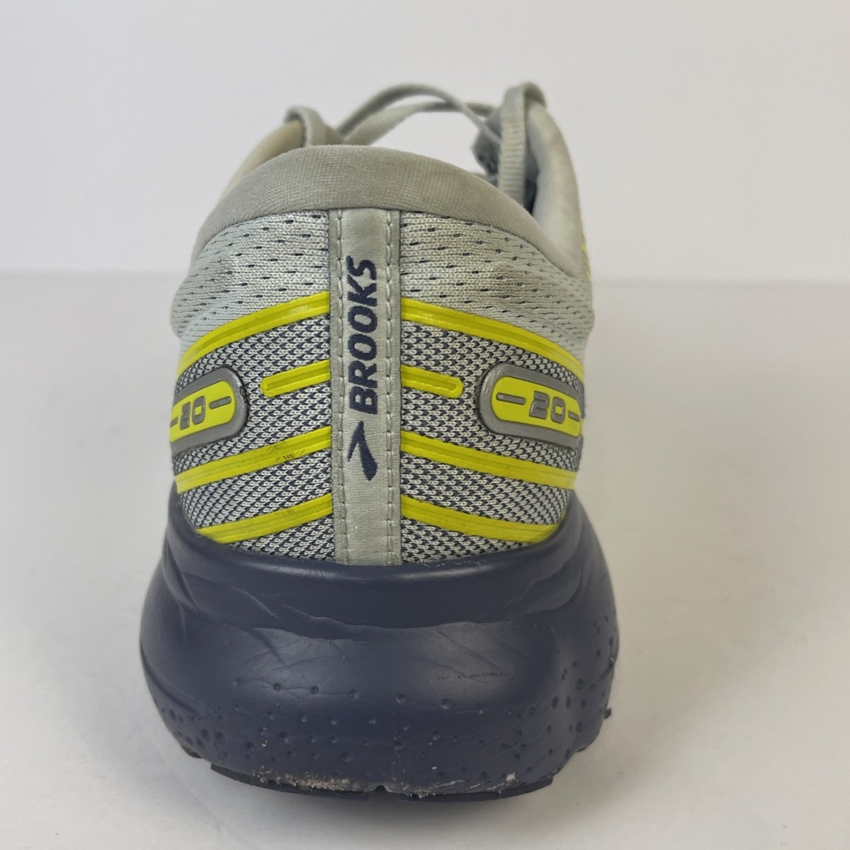 Brooks Glycerin 20 Mens Size 13 Running Shoes White Yellow  display picture 1