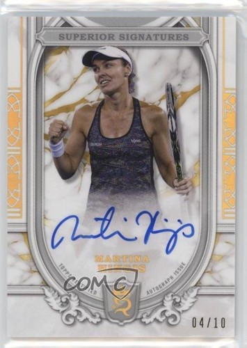 Martina Hingis #SS-MHS 2024 Topps Royalty Superior Signature card