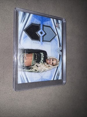 2020 Topps WWE Undisputed Carmella Dual Relic BLUE # d 13/25  #DR-CM