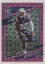 2021 Panini Donruss Optic Pink Velocity Prizm 66/79 Devin McCourty #66 0us8