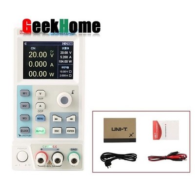 UNI-T UDP6722 Programmable DC Power Supply 80V 20A 400W Output 4.3'' Color LCD