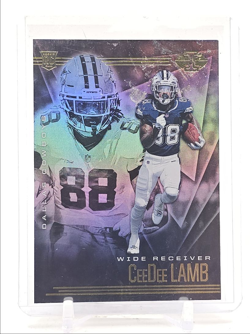 CEEDEE LAMB 2020 ILLUSIONS ROOKIE DALLAS COWBOYS #18 RC Q1300