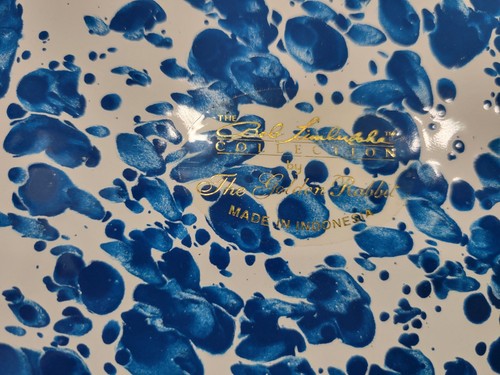 Golden Rabbit Cobalt Swirl Enamelware Dinnerware --- PICK --- - Picture 11 of 17