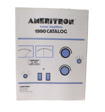Ameritron Linear Amplifiers 1990 catalog