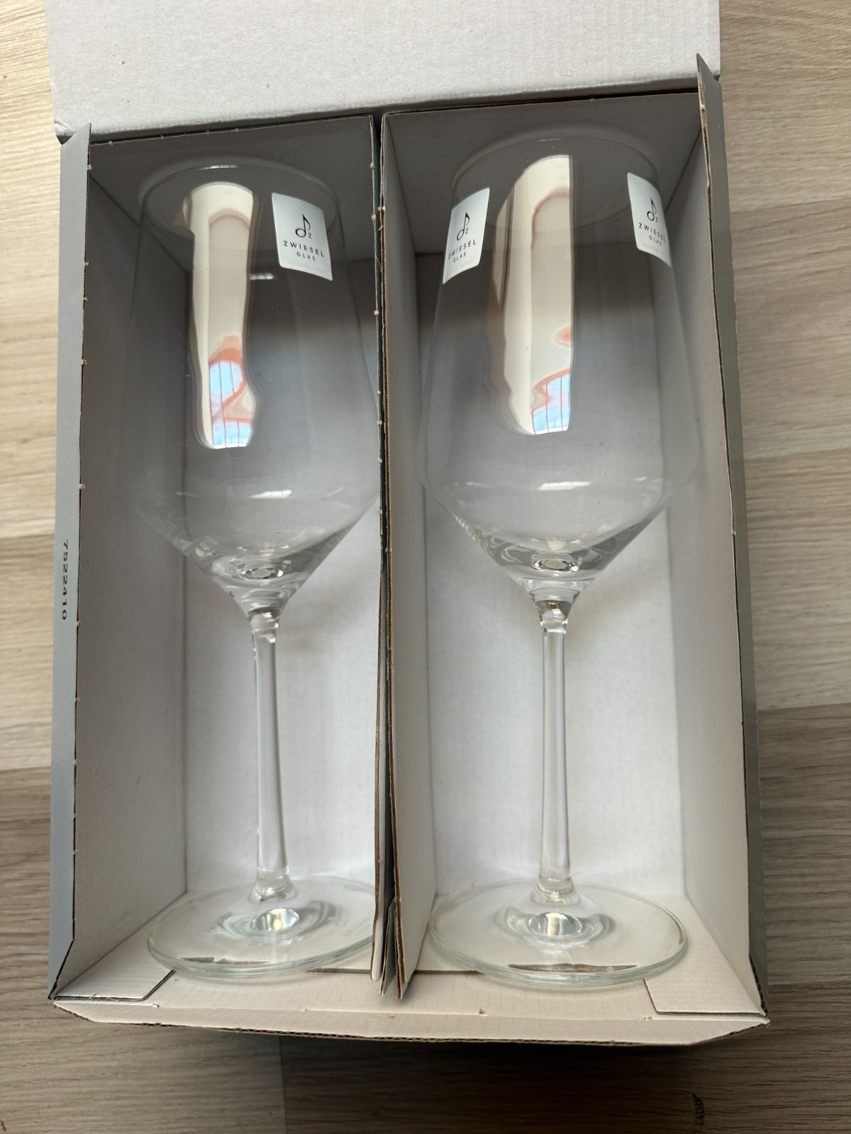 2 mal Zwiesel Weingläser neu Form 8545 - Original Verpackt