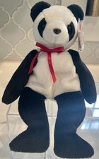 TY Fortune the Panda Beanie Baby With Tags