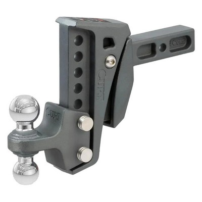 Ball Mount Class 5 Rebellion XD Adjustable Cushion 6'' Drop / 1'' Rise Carbon