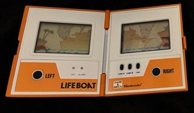 NINTENDO GAME & WATCH LIFEBOAT  vintage retro collectors classic toy video games