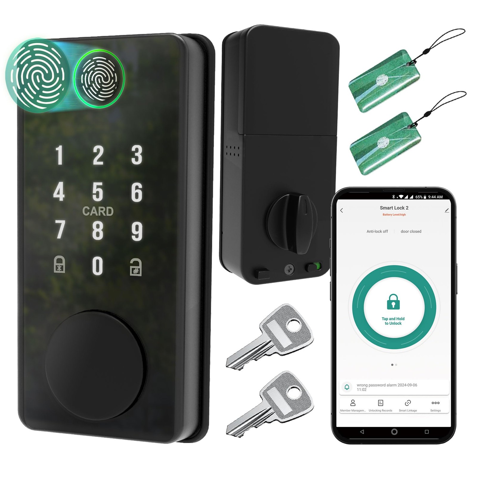 Digital Deadbolt Door Lock with Keyless Entry