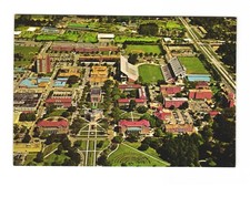 University of Southern Mississippi Hattiesburg MS aerial view VTG postcard UNP