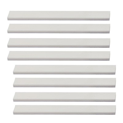 8Pcs Saiten-Akustikgitarre Bone Bridge Sattel Für Gitarrenteile