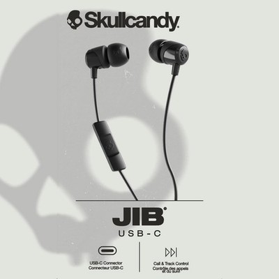 SKULLCANDY JIB USB-C KABELGEBUNDENE OHRHÖRER GERÄUSCHISOLIERUNG MIKROFON ANRUF MUSIK IPHONE