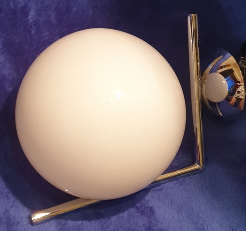 2 Flos IC CW1 Wall lights Chrome & Glass Designed by Michael Anastassiades - Picture 8 of 14