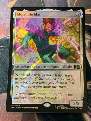 Surge Foil Molecule Man (English Version)