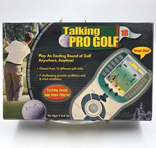 Vintage Talking Pro Golf 18 Hand held Golfing...