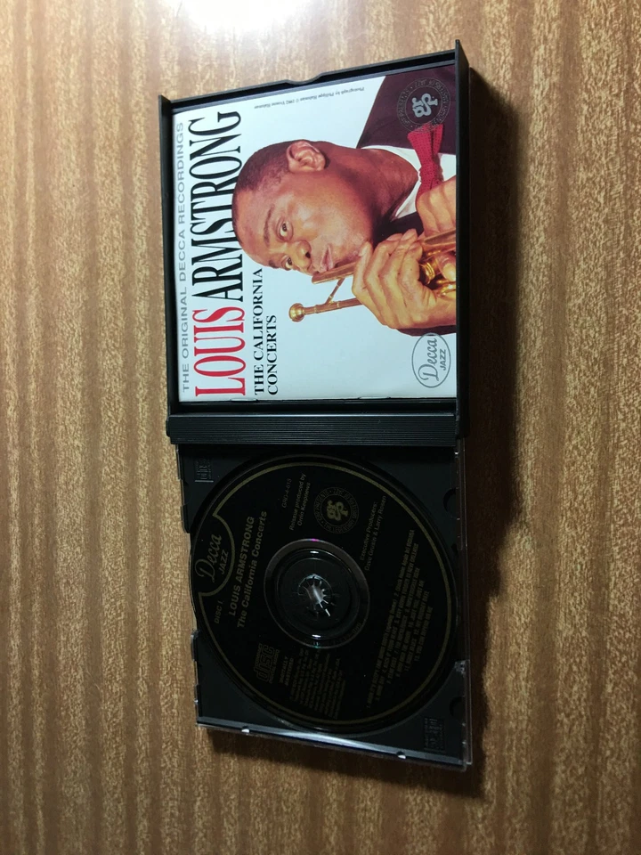 CD Louis Armstrong The California Concerts DECCA Recordings - Image 2 of 4