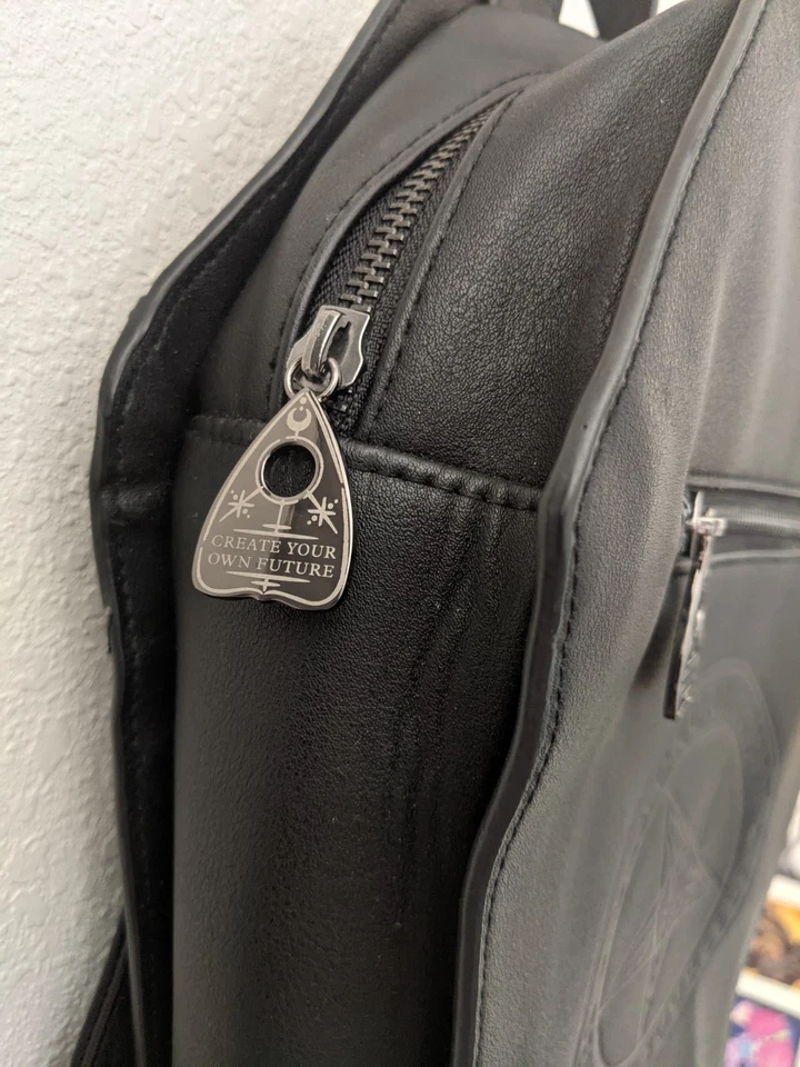 Blackcraft культовый гроб рюкзак черный искусственной кожи сумка готики Hot Topic эксклюзивный - Изображение 3 из 4