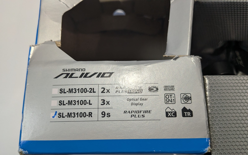 Shimano SL-M3100-R Alivio Right Shifter 9-Speed Rapidfire Plus OGD – RIGHT HAND - Picture 3 of 5