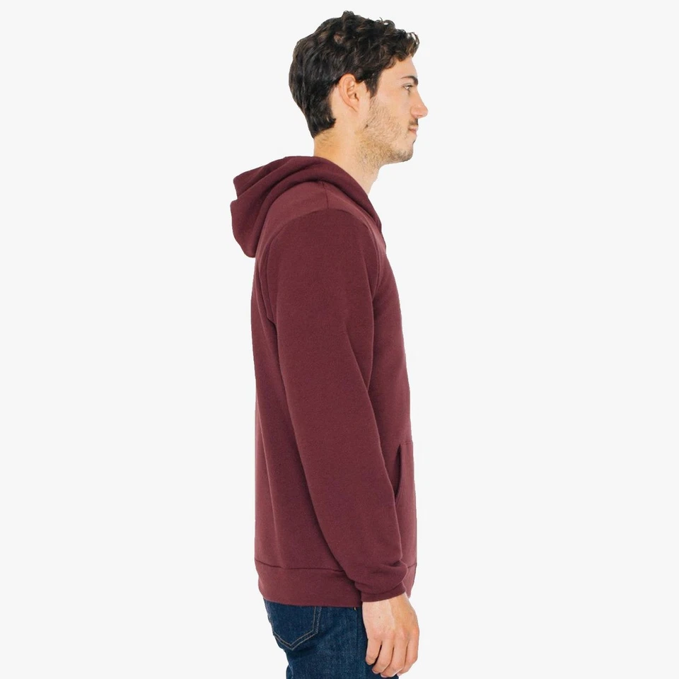 AMERICAN APPAREL - Herren Fleecejacke Hoodie Sweatjacke mit Kapuze XS - XXL - Bild 4 von 4