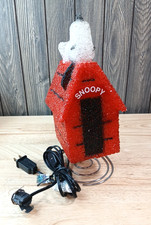 Snoopy Dog House Light-Tested Works Pre-Owned