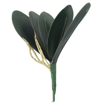 Blätter Künstlich Schmetterling-Orchidee Seide Blatt Hochzeitsfeier Dekoration - Bild 1 von 4