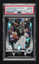 2020 Bowman Sterling Rookies Black Atomic Refractor 4/10 Sam Hilliard PSA 10 v9t