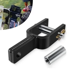 Versatile Quick Hitch Adapter with Adapter Sleeve Used to Adjust Link Bracket