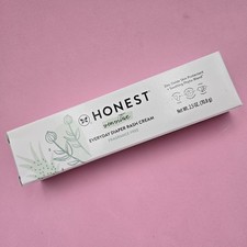 Honest Co Sensitive Diaper Rash Cream Zinc Oxide Soothing Phyto-blend 2.5 Oz