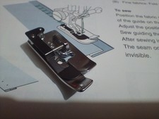 GENUINE JANOME ELNA VIKING Sewing Machine Blind Hem Foot G Top Loading B+C