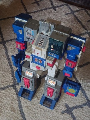 Fortress Maximus Headmaster almost Complete 1987 Vintage G1 Transformers Figure
