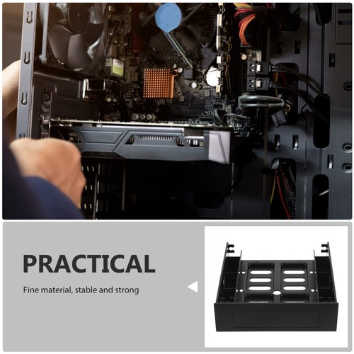 Lot de 2 supports 2,5 Ssd 2,5 mm à 3,5 mm adaptateur support baie disque dur - Photo 12/12