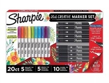    Sharpie Creative Markers Assorted 20pk Multicolored    