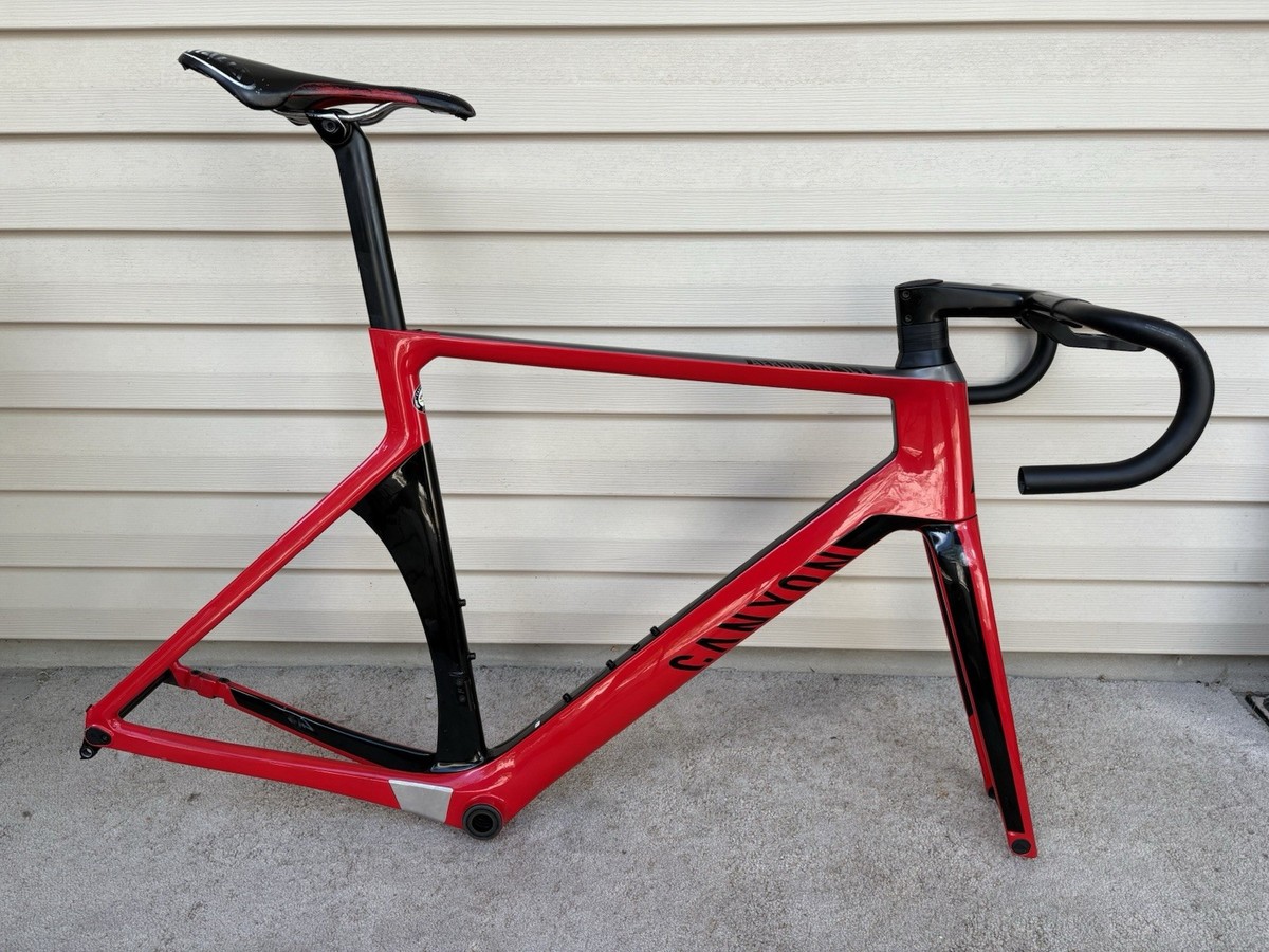 Canyon Aeroad CF SLX Carbon Disc Brake Frameset Size L. Extras. | eBay