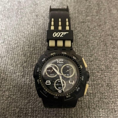 Swatch 007 Quantum of Solace GreenPlanet Watch - James Bond Movie Theme