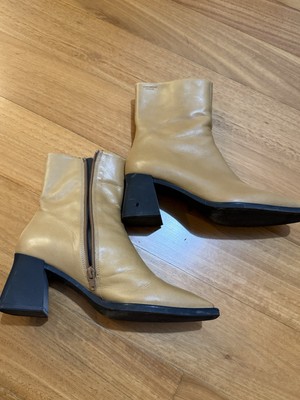 Vagabond Hedda Ankle Boot in Tan Leather Women US Size 8 EU 39